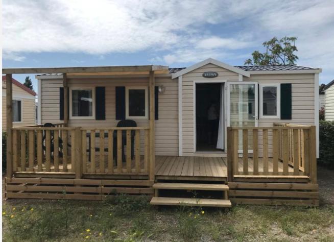 Mobilhome 6 Places Vic-la-Gardiole Exterior foto
